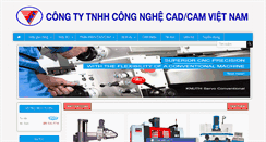 Desktop Screenshot of cadcamvietnam.com.vn